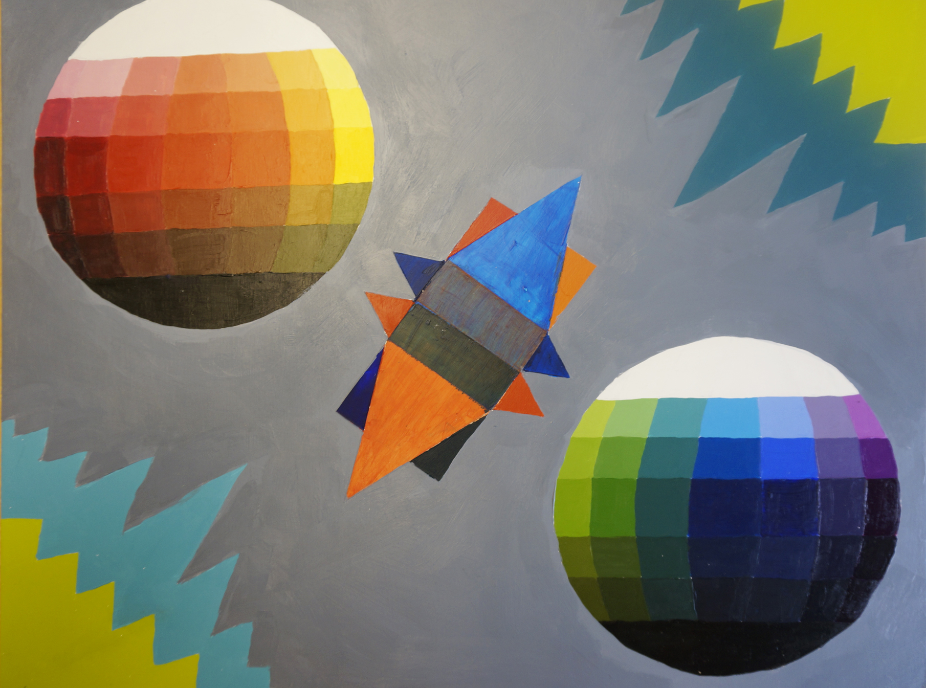 Color Study with Geometrics