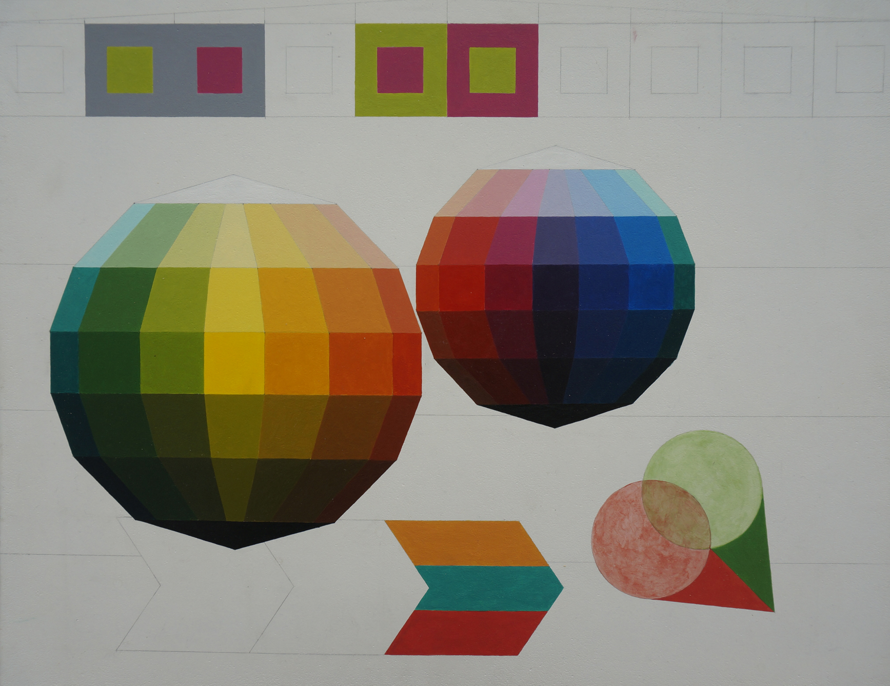 Color Study with Geometrics