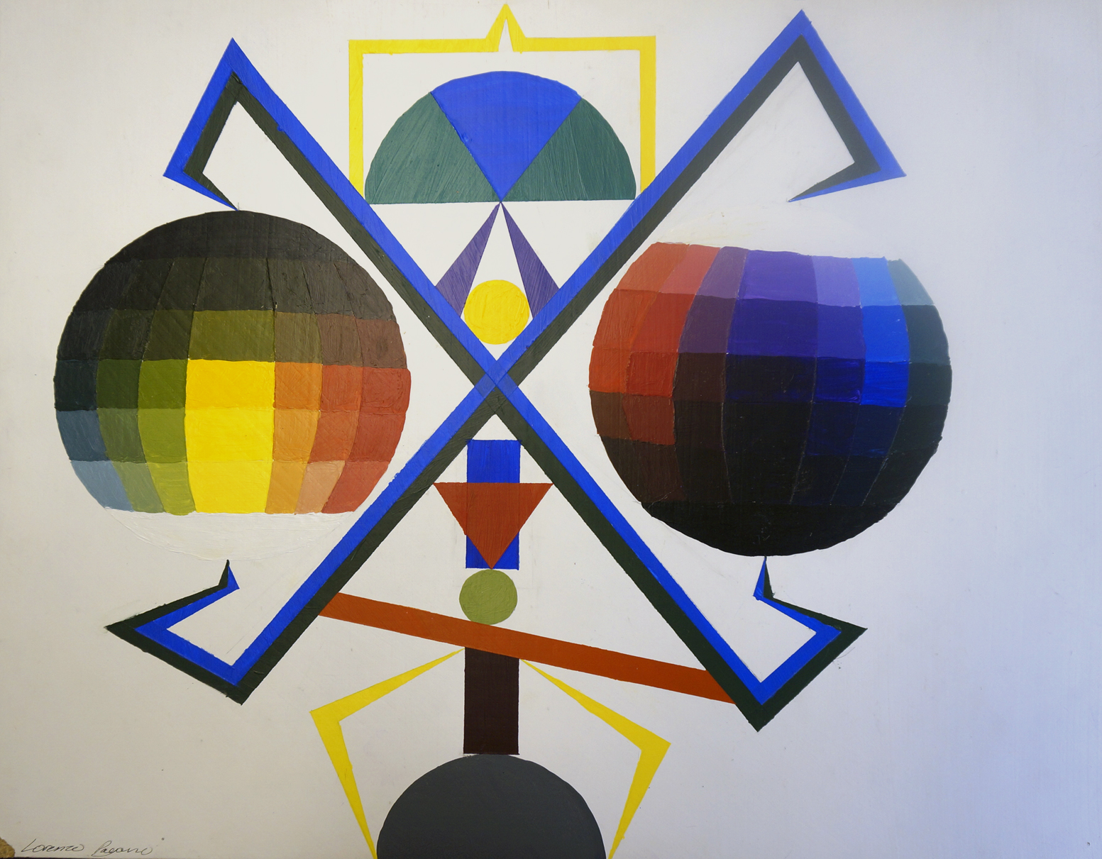 Color Study with Geometrics