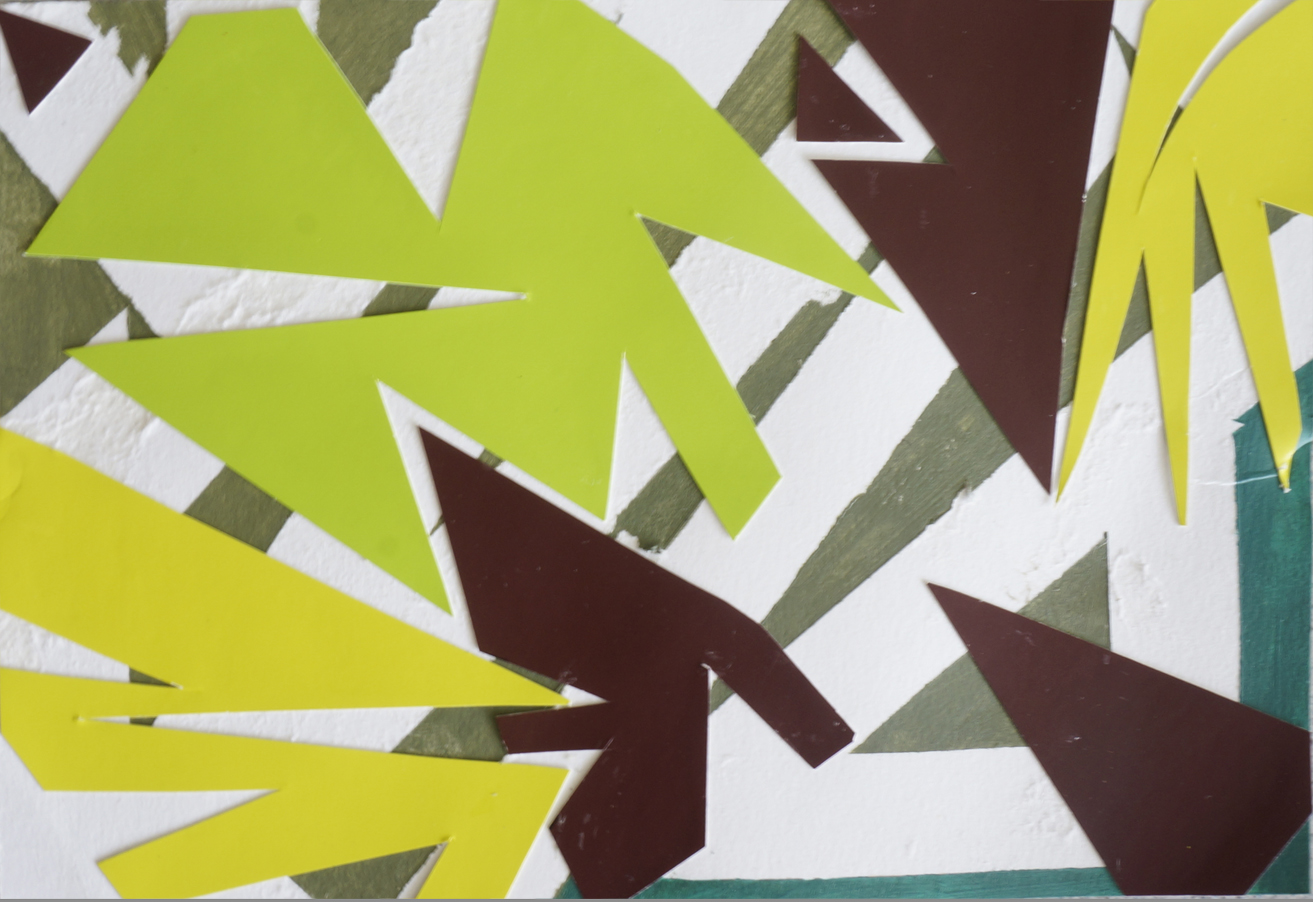 Cut Collage Color Study