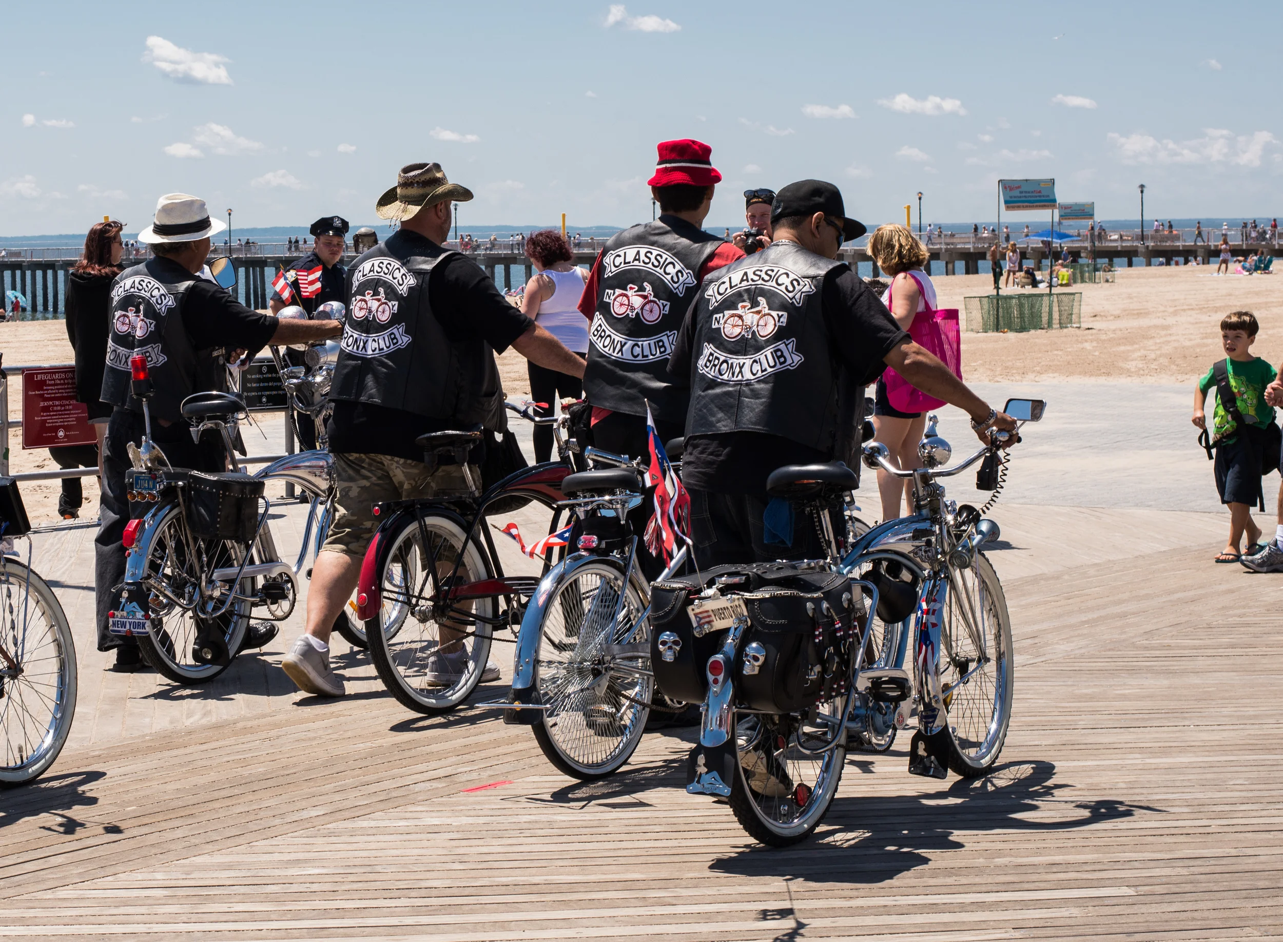 Get out the way! Coming Through@Coney Island