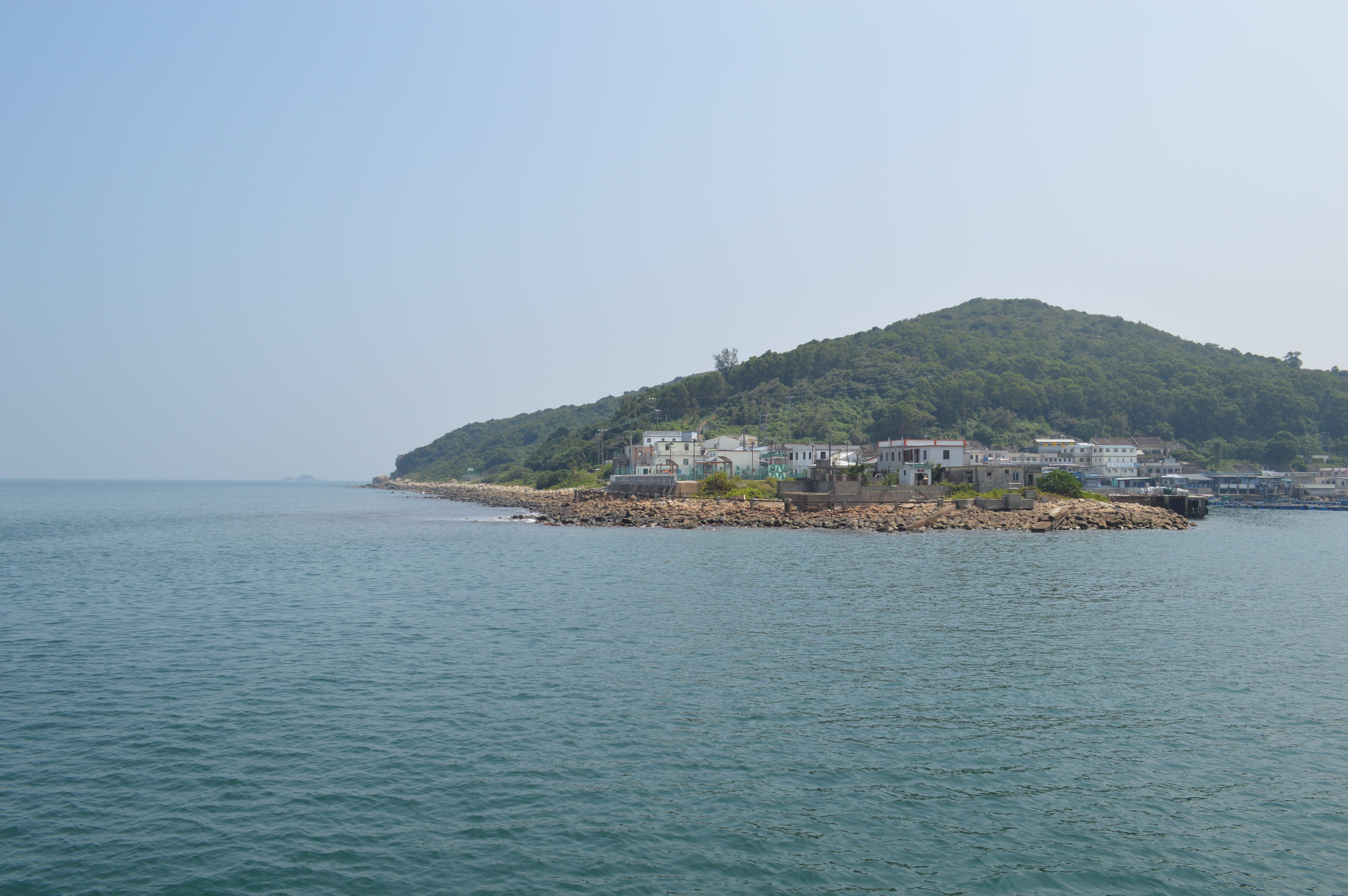 Dive site in Hong Kong