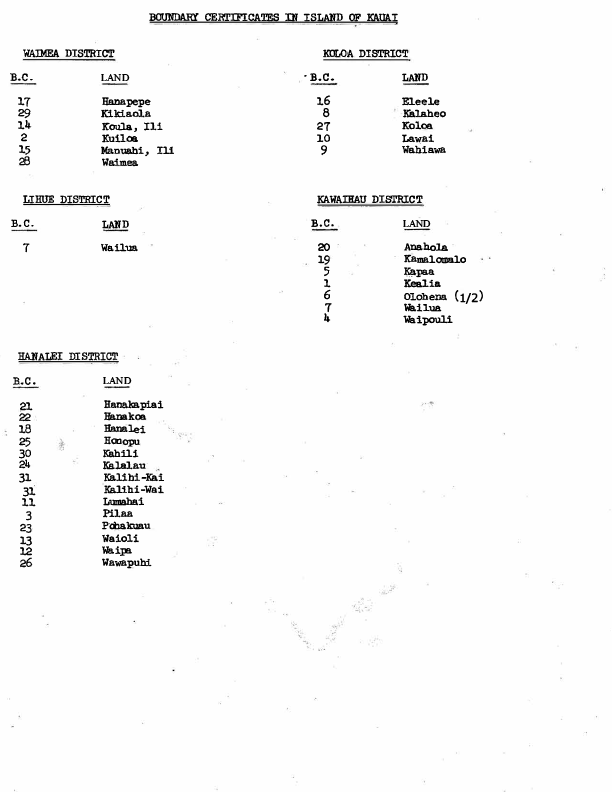 Certificates of Boundaries TOC