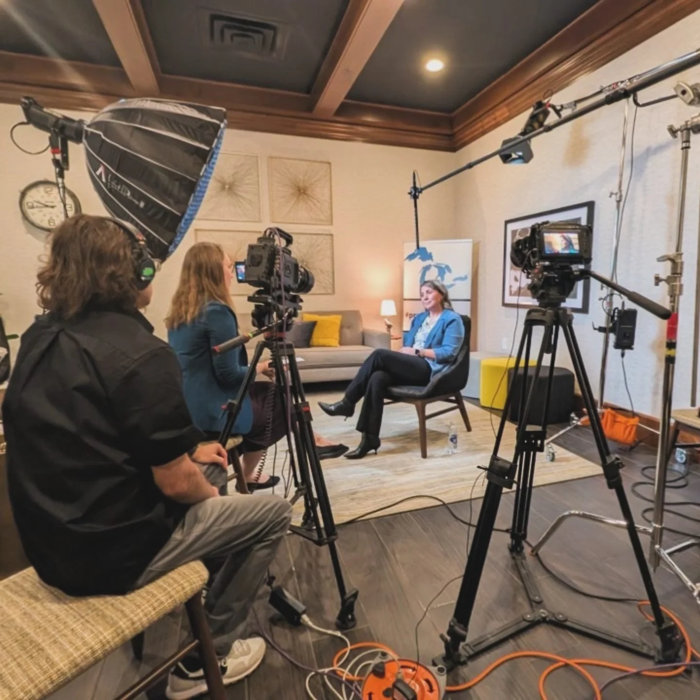 Interviews for Michigan teacher of the year