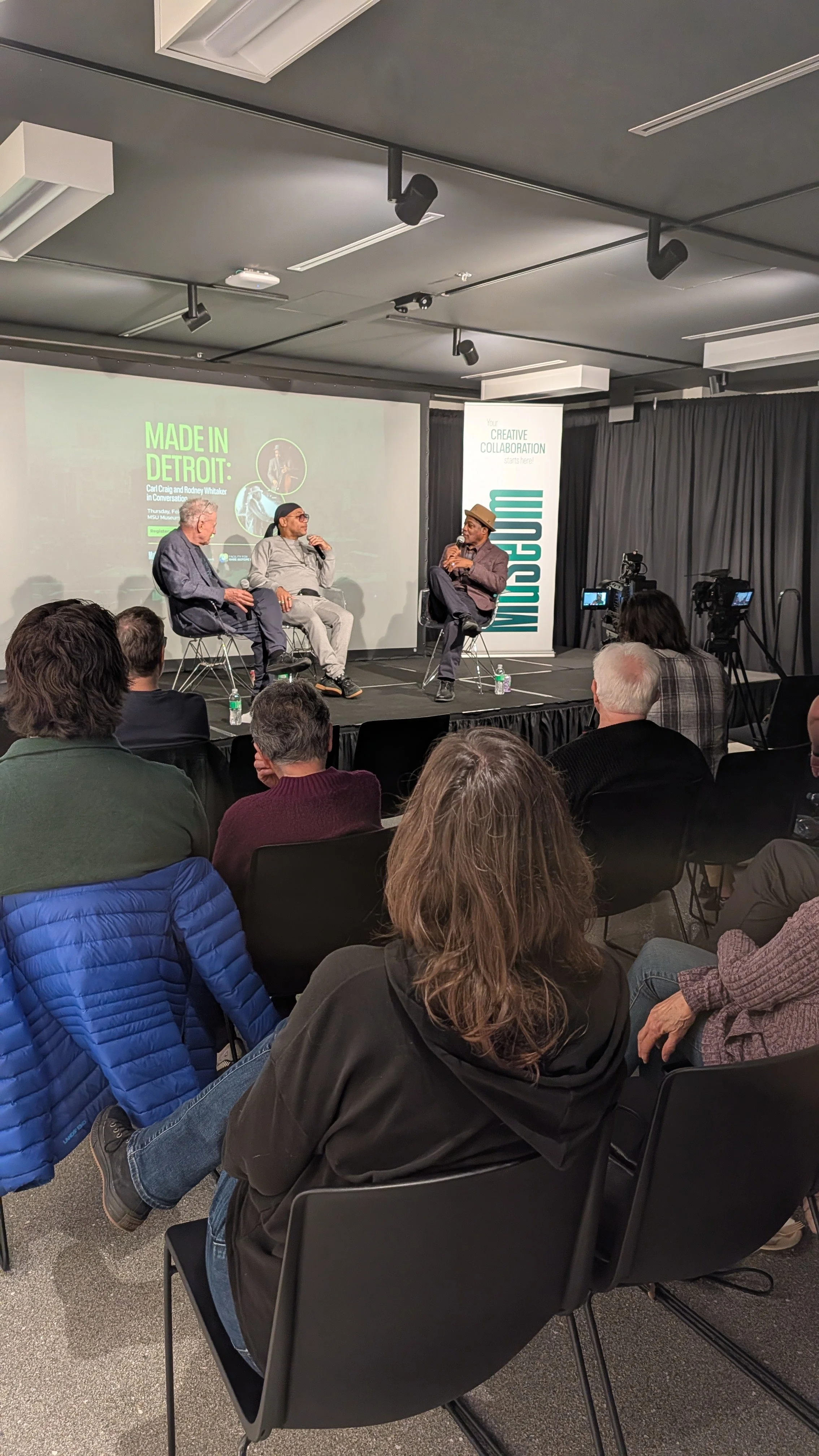 Filming for MSU Museum 