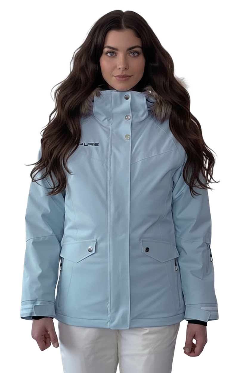 NEW Pure Riderz Aspen Women's Snow Jacket- Ether