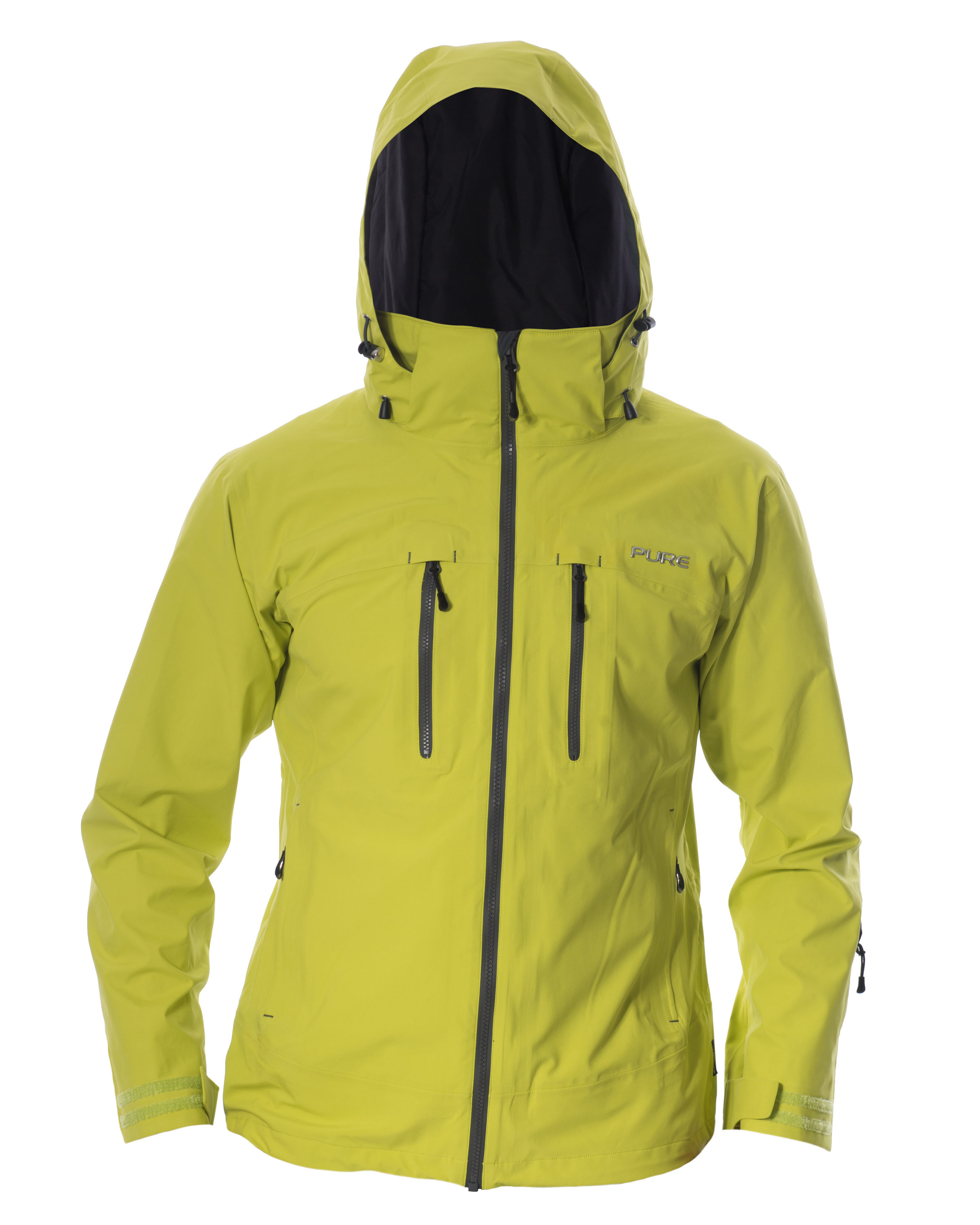 Copy of Everest Men's Jacket - Lime / Ebony Zips