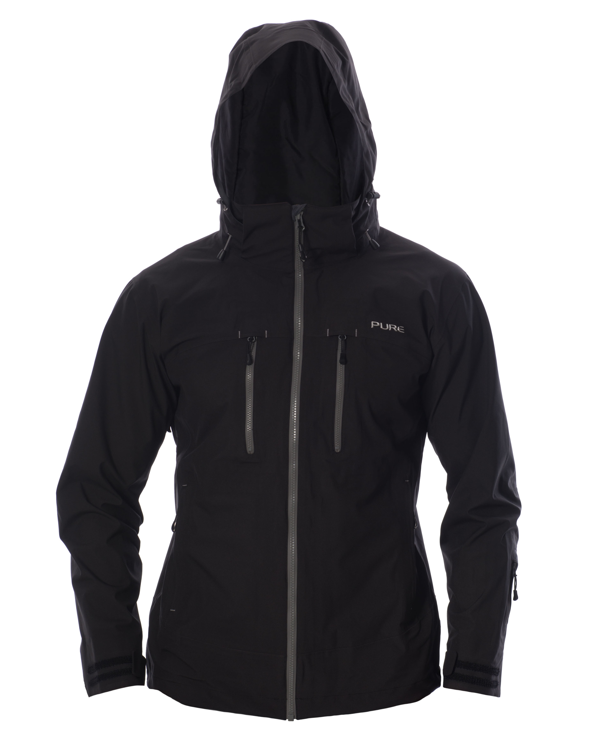 Copy of Everest Men's Jacket - Black / Ebony Zips