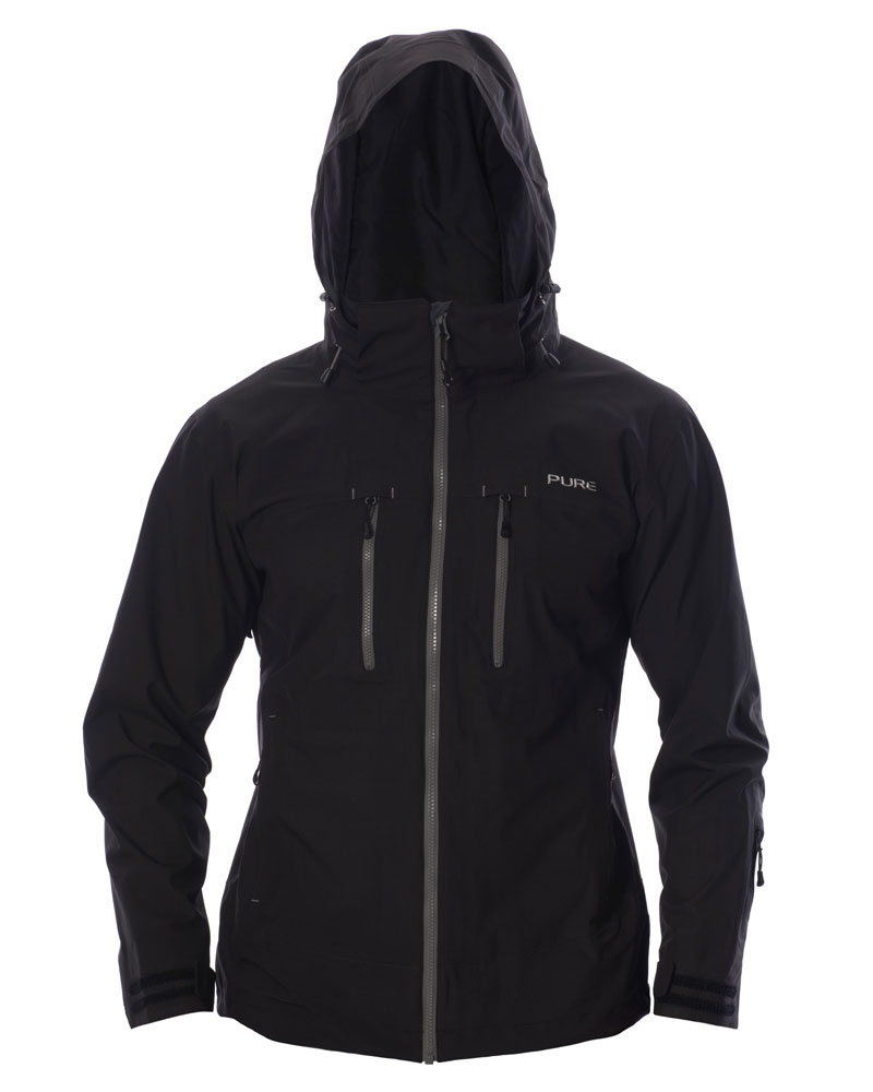 Everest Men's Jacket - Black / Ebony Zips
