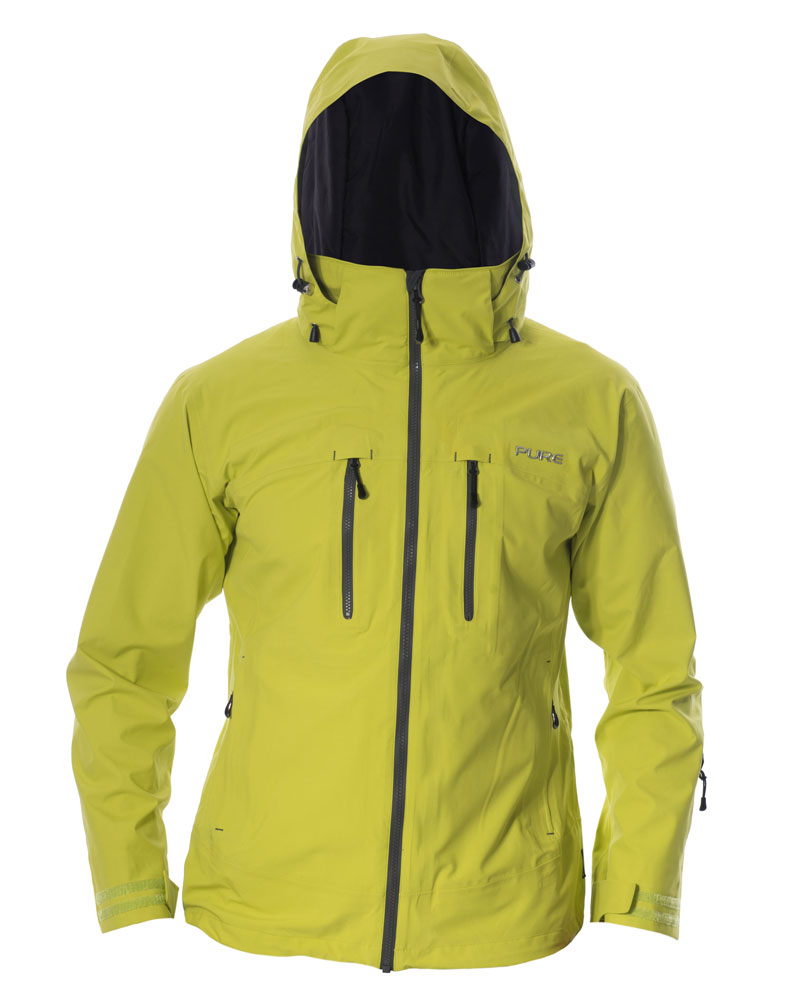 Everest Men's Jacket - Lime / Ebony Zips