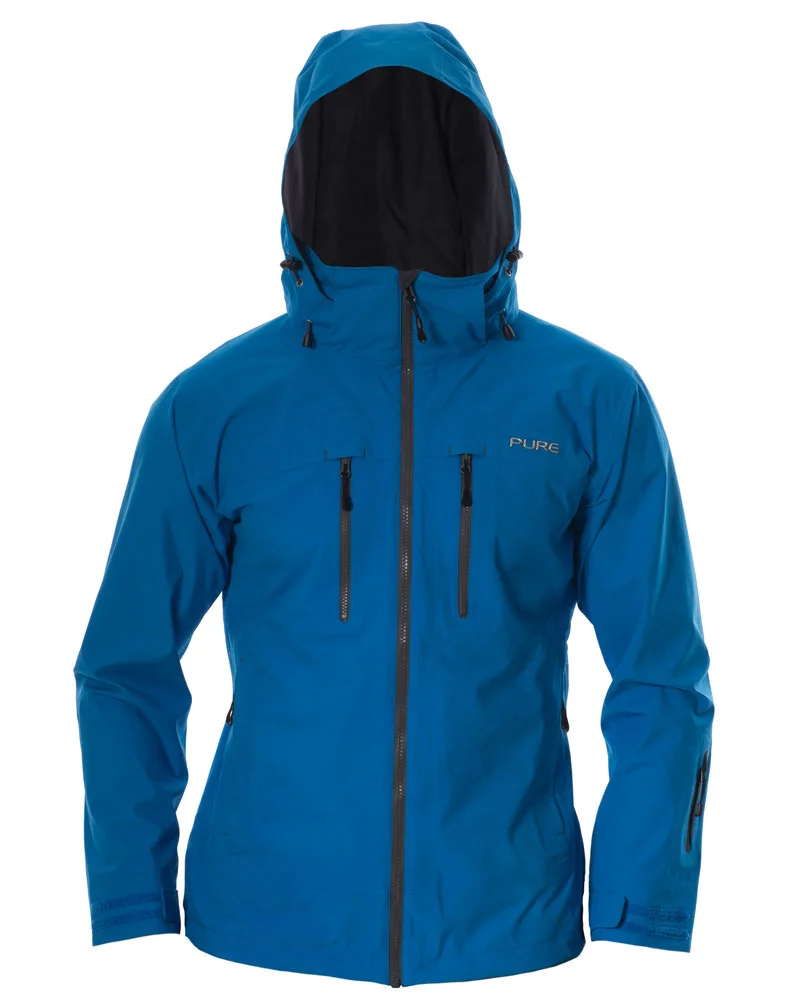 Buy Pure Mountain Everest Men's 3 Layer Shell Snow Ski Jacket Ebony