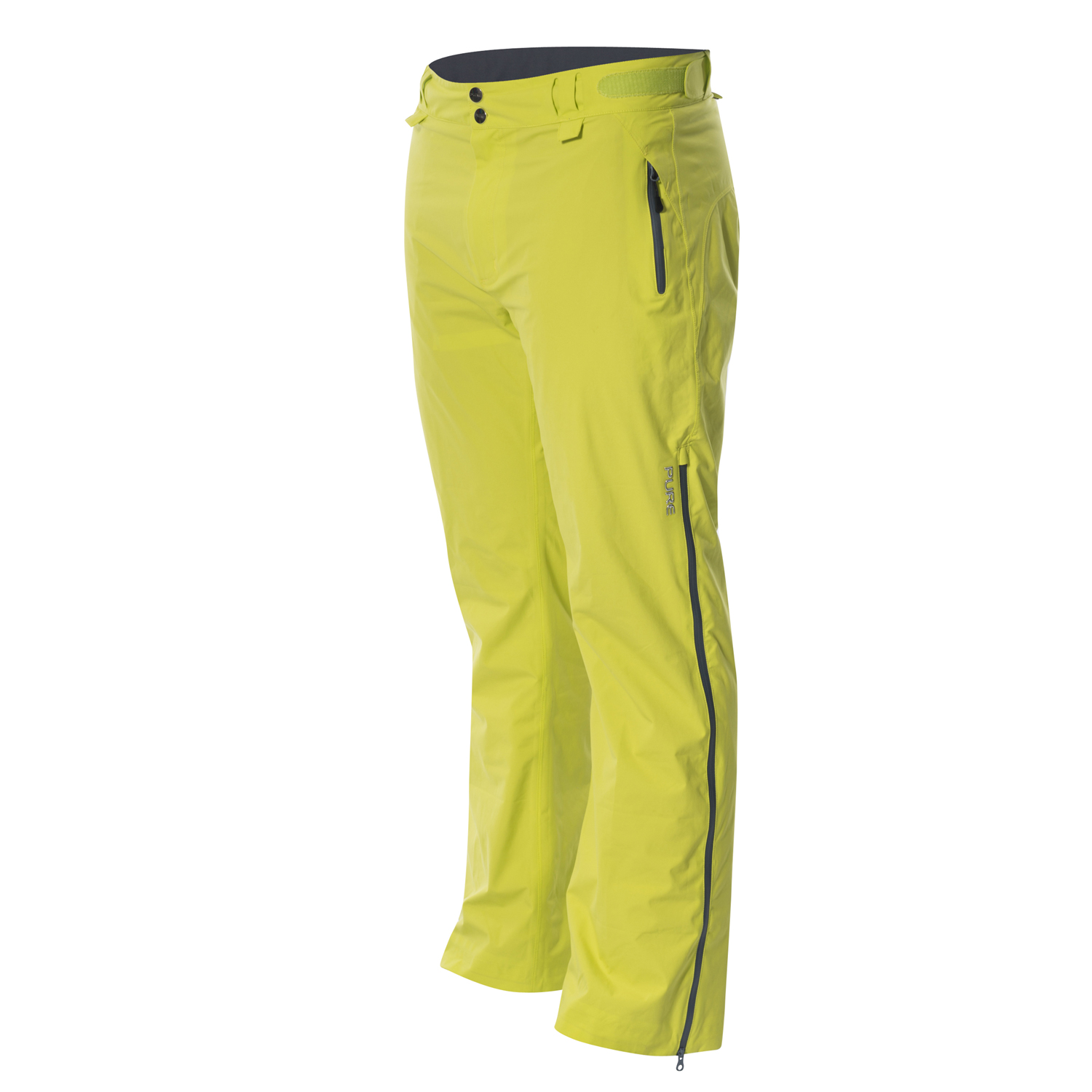 Buy Pure Mountain Andes Men's Shell Snow Ski Pant- Lime Pure Brandz ...