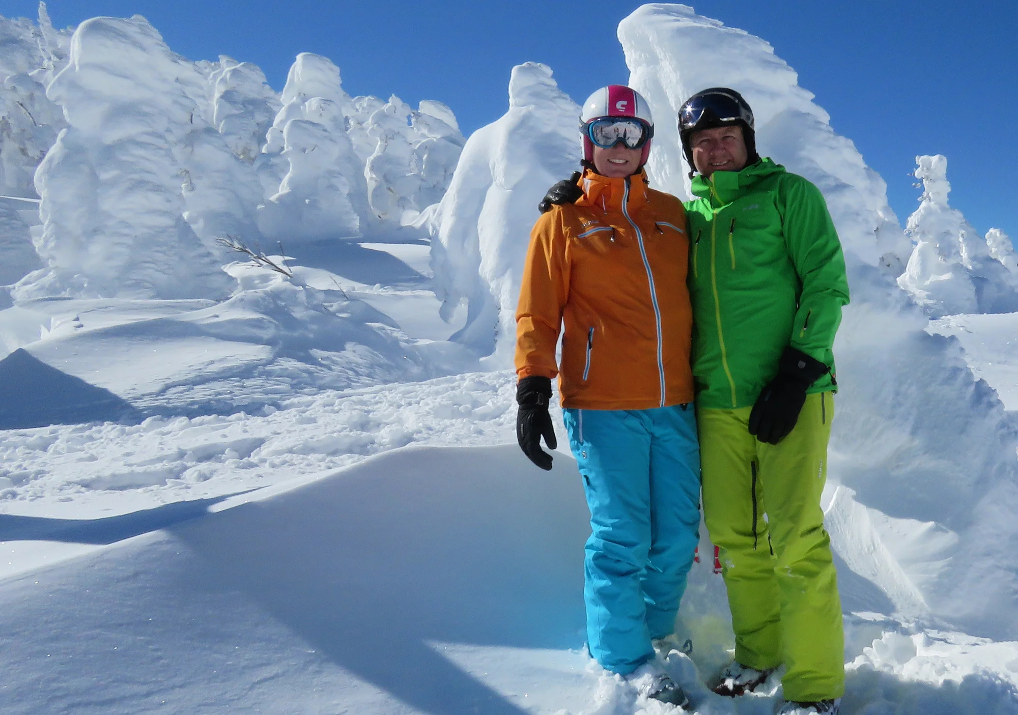 The snow monsters at Zao Onsen weren’t so scary.