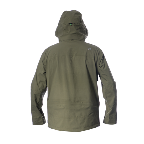 Pure Mountain Everest Men's 3 Layer Shell Jacket- Khaki / Green