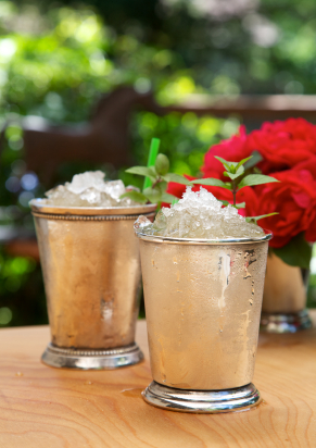 A silver or pewter Mint Julep cup does make this cocktail more authentic and yes, even more delicious.