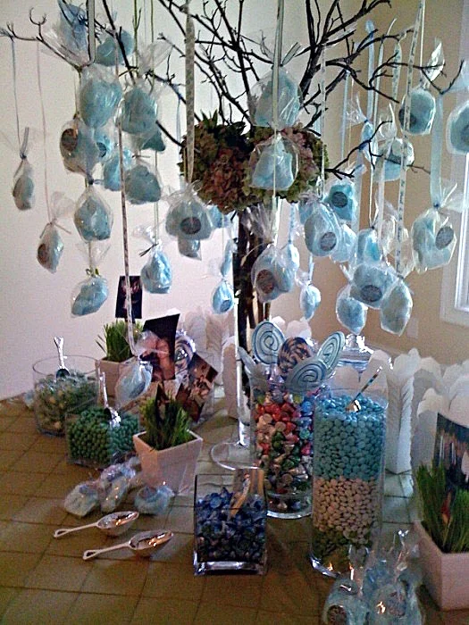 Tables Decor Cotton Candy Tree And Candy Table Ideas Martie