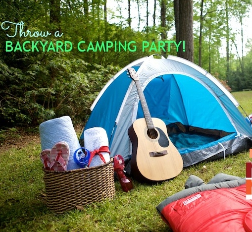 Plan a backyard campout complete with S'mores Bar Martie Duncan