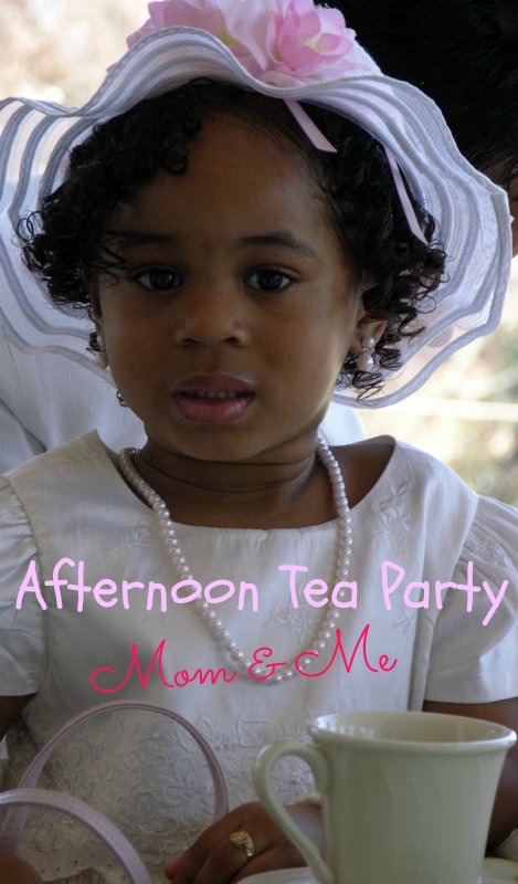 Mommy and Me Tea Party theme Martie Duncan