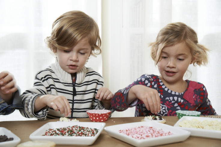 Let the kids create their own cookie masterpiece for Santa.