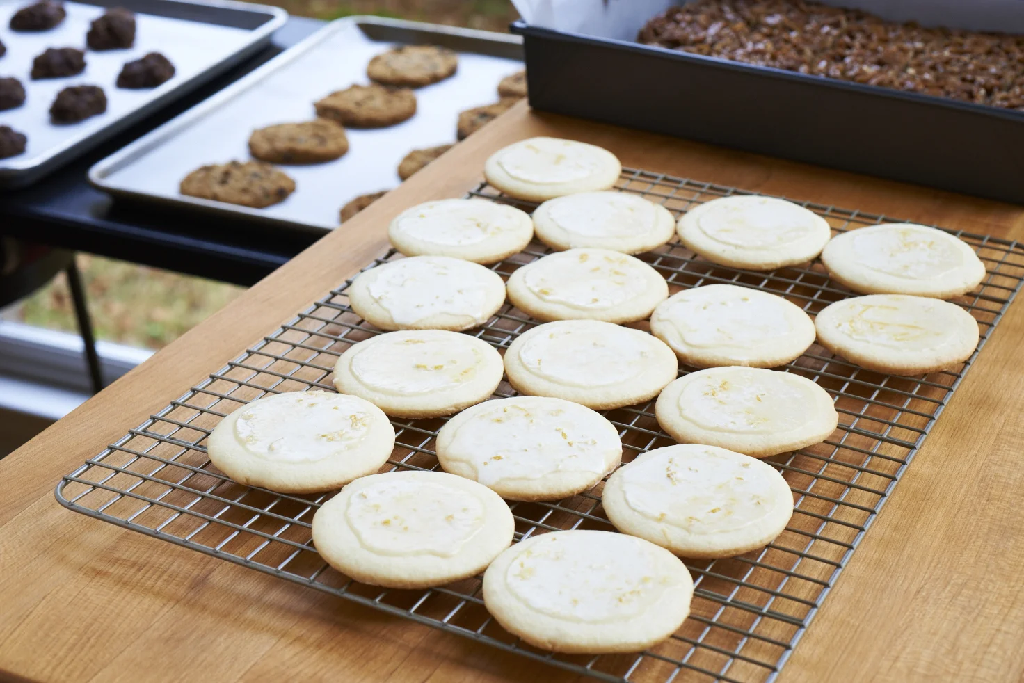 Bake plenty of plain cookies for the kids to decorate before party time.