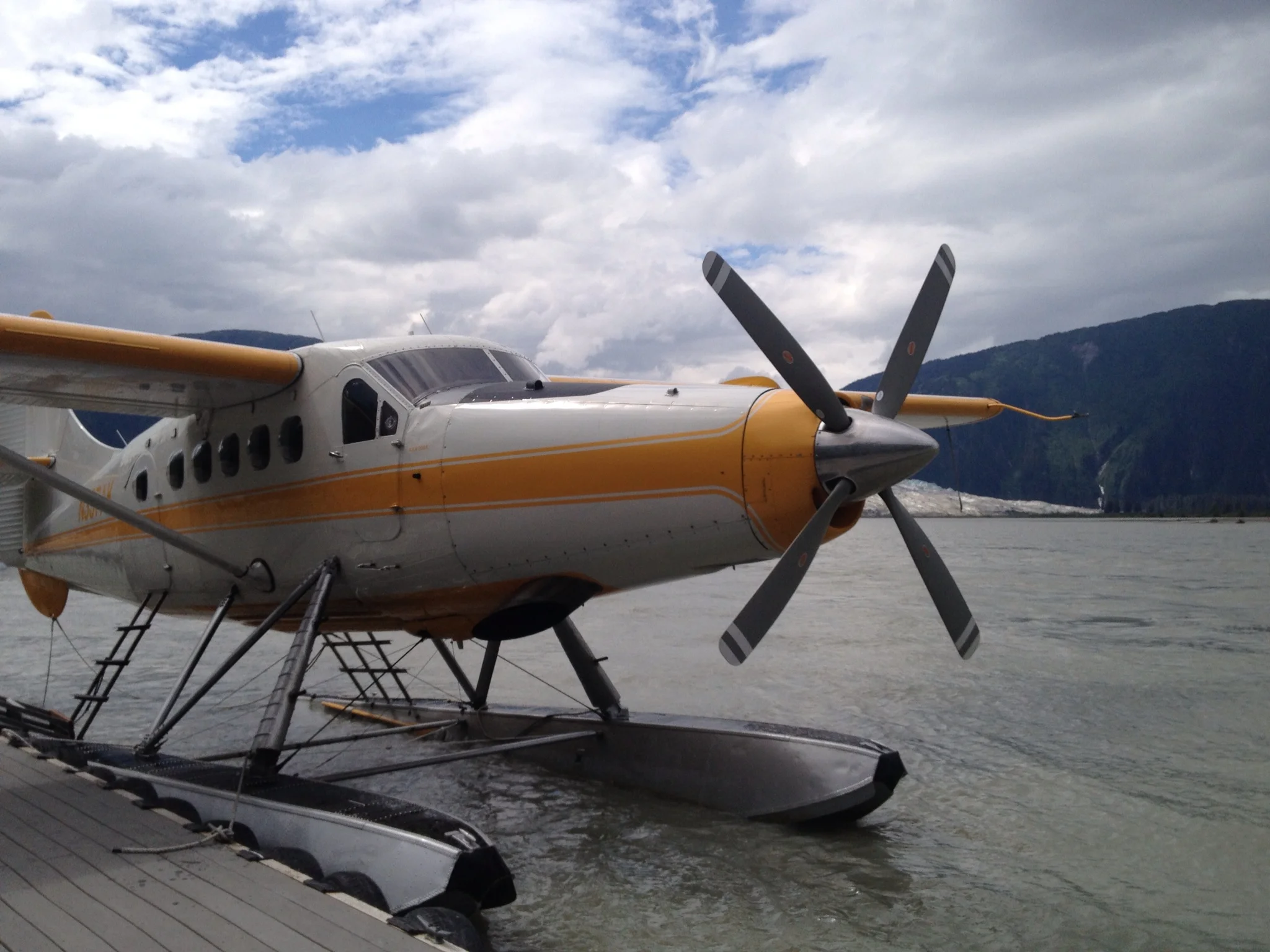 A seaplane trip out to Taku Glacier Lodge was one of my favorite outings from Juneau.