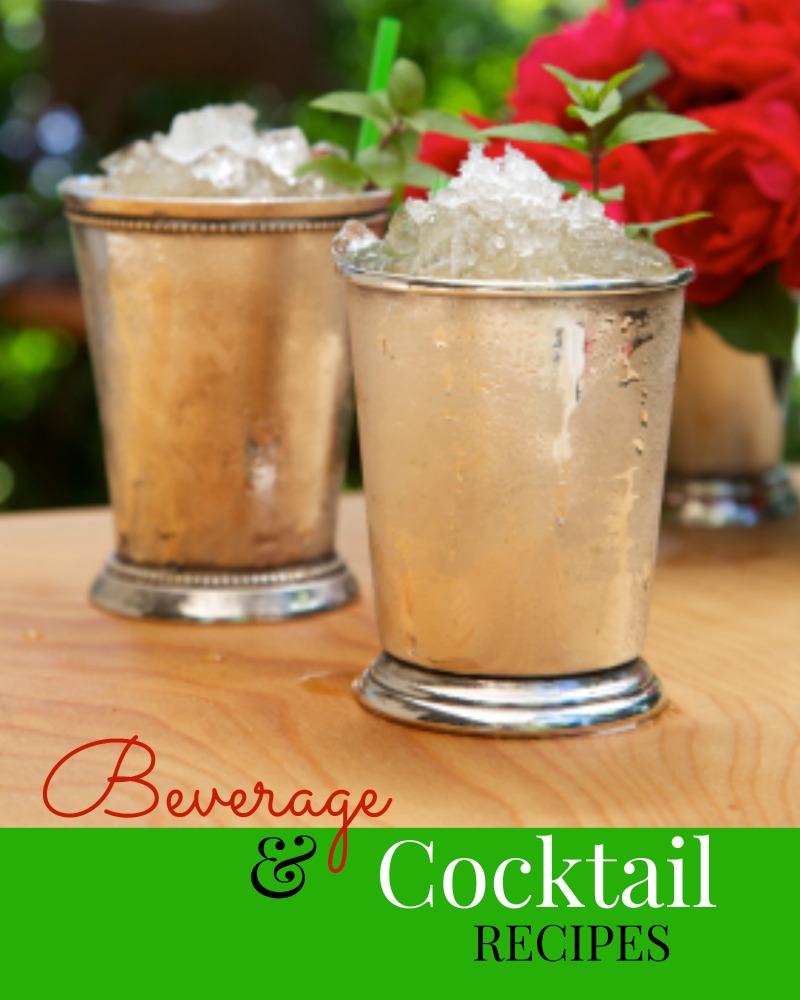 Cocktails and Beverage Recipes Martie Duncan Food Network Star