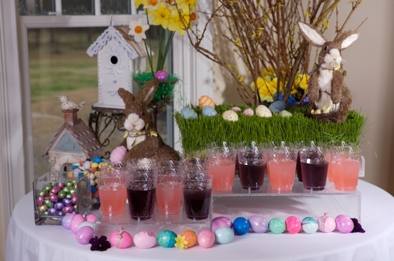 Easter and Spring centerpiece ideas 