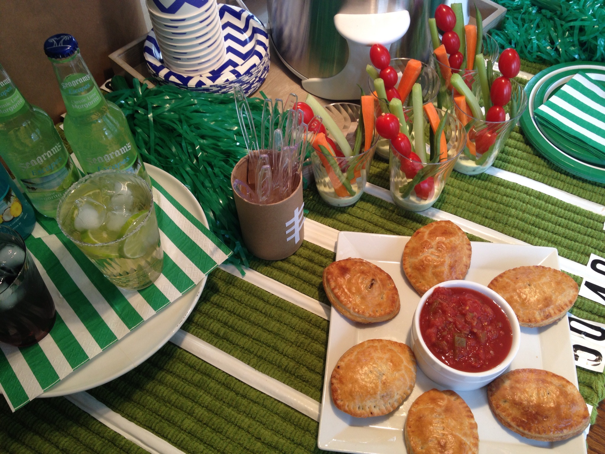 easy entertaining for a football party