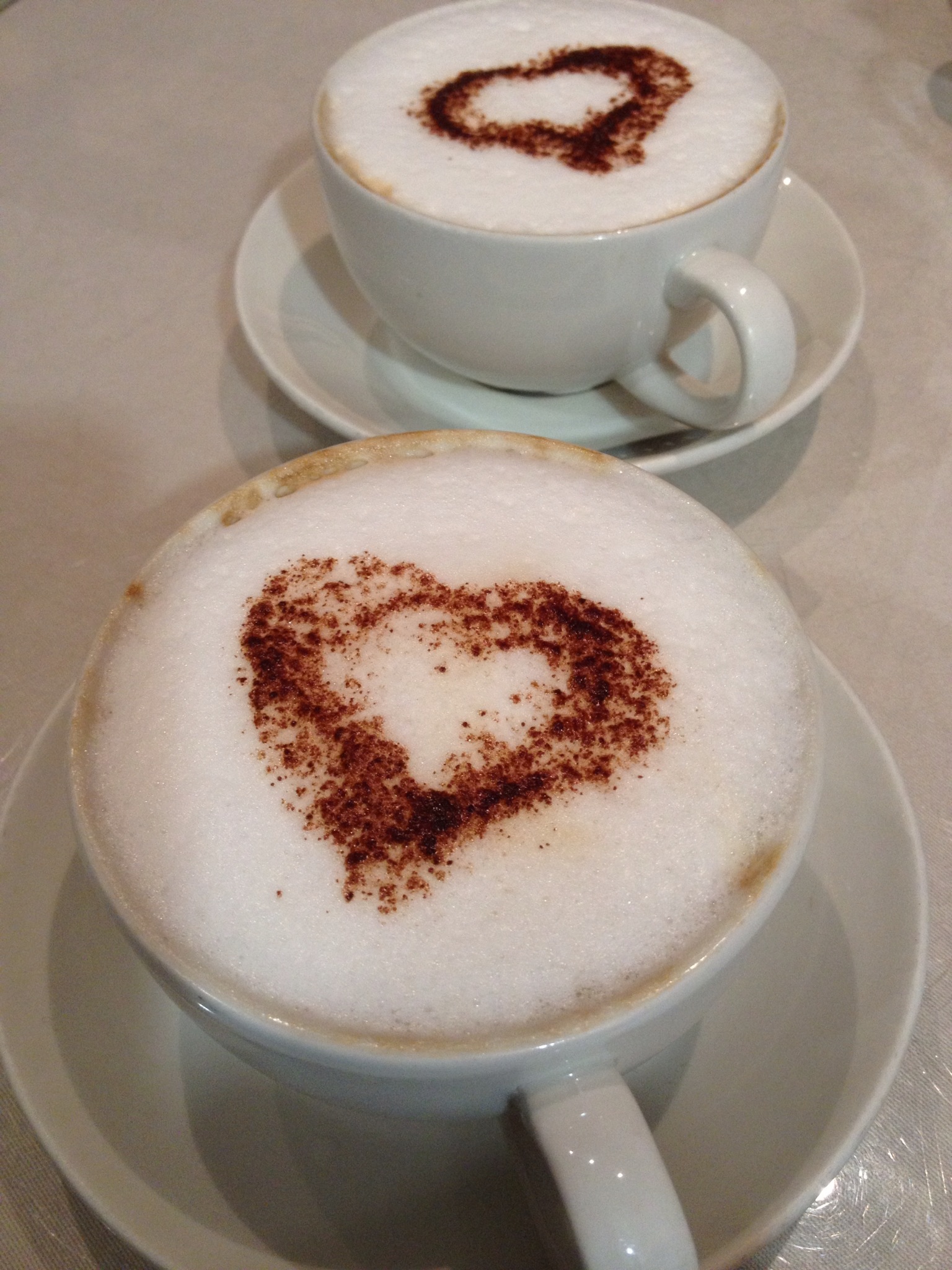 make a milk heart for coffee or espresso