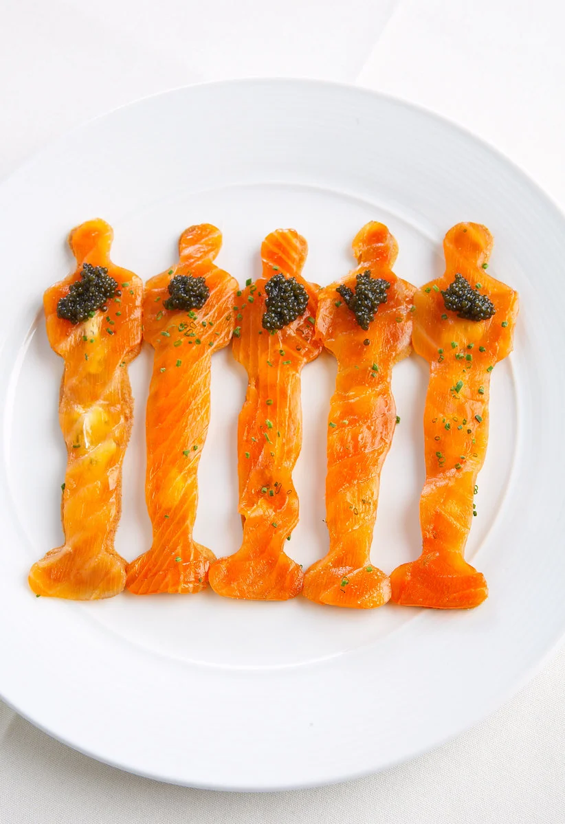 Oscar Party Food Shaped Like Oscar