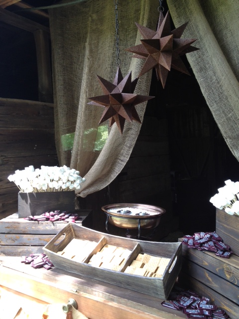 S'mores Bar for a large party or wedding