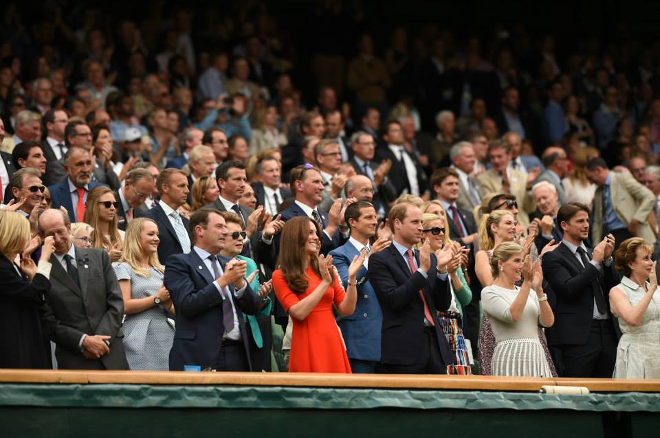 William and Kate photo from Wimbledon.com