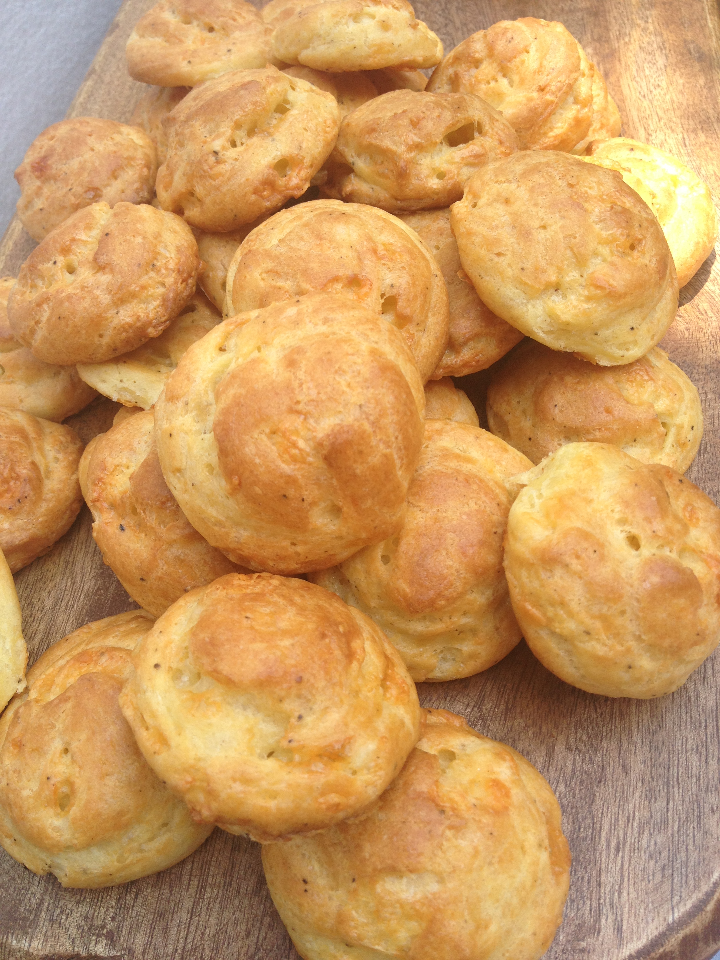 RECIPE: ONE BITE PARTY APPETIZER GOUGERES AKA CHEESE PUFFS — Martie Duncan