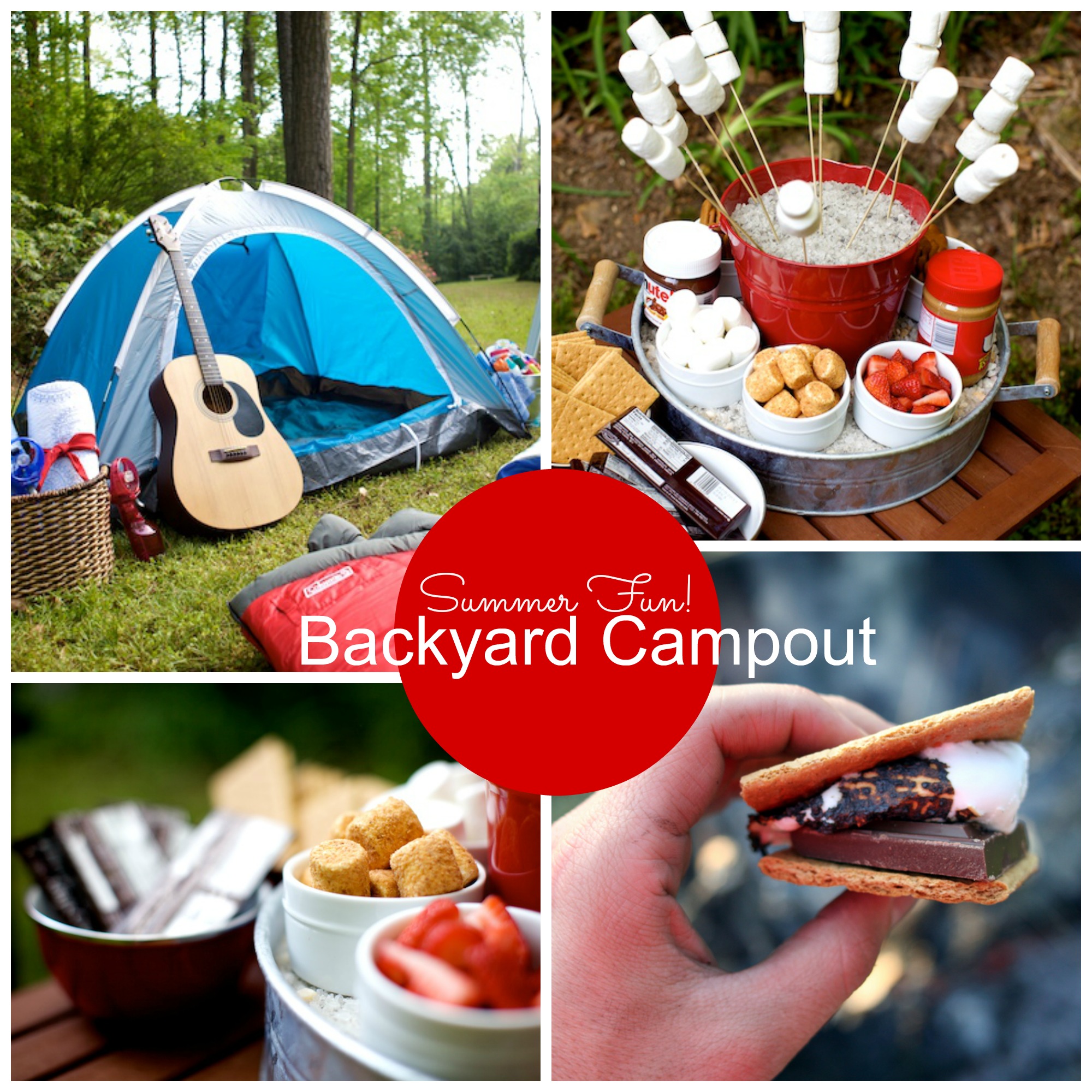Party Theme Backyard Camping Party Martie Duncan
