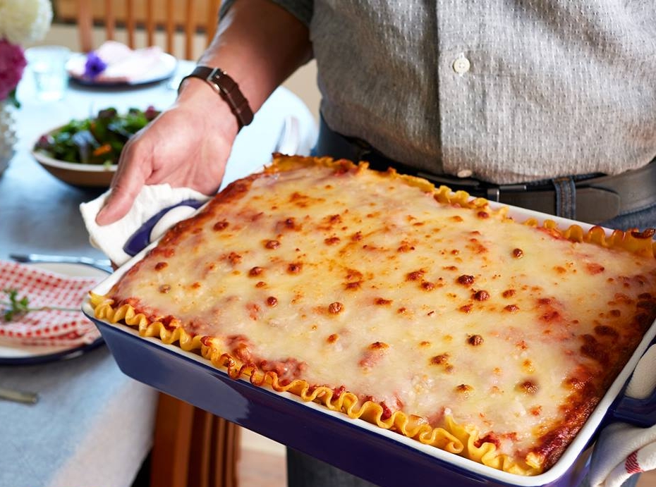 Stouffer's lasagna makes Italian night easy!