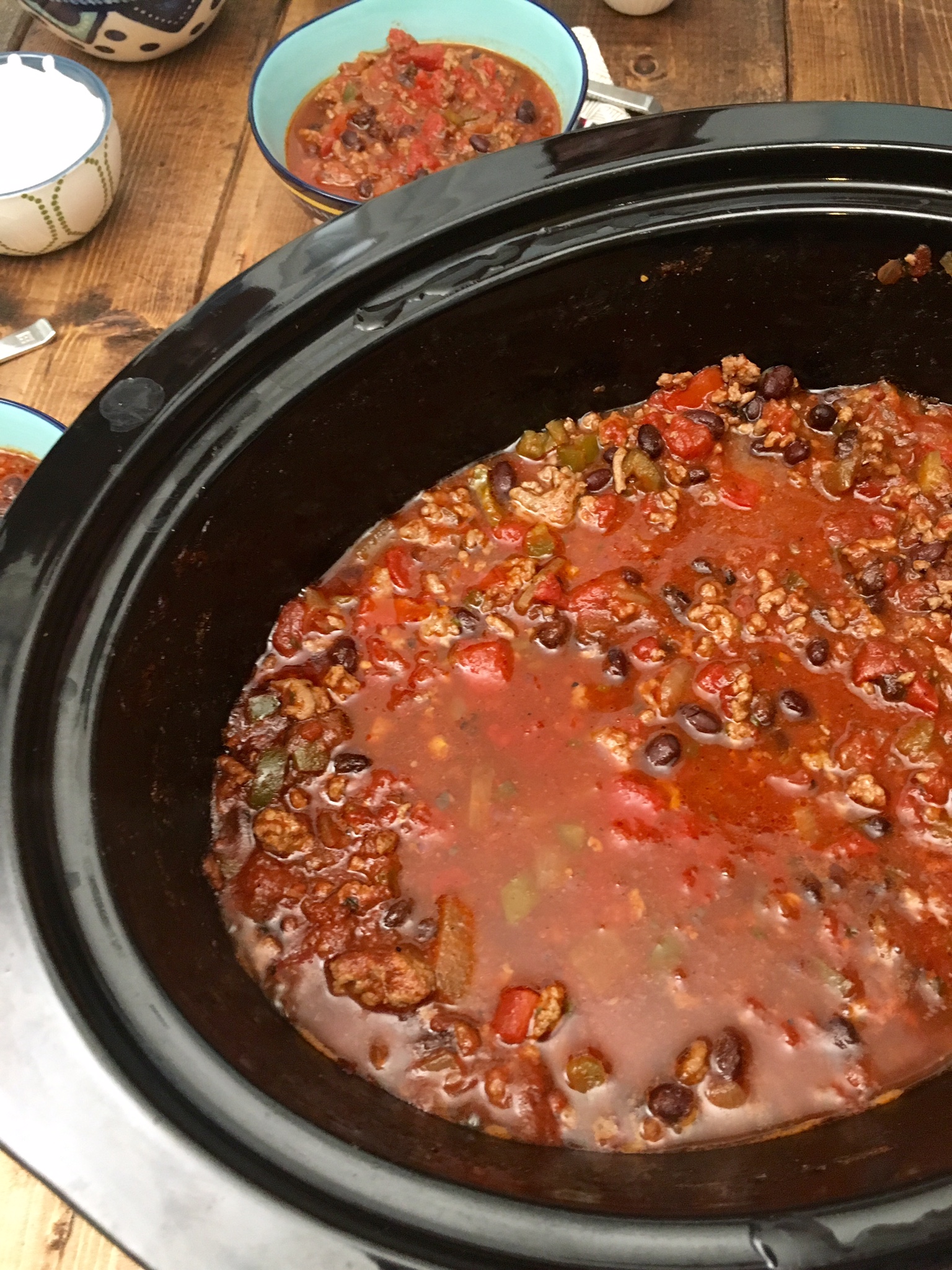 Martie's award winning crockpot chili recipe