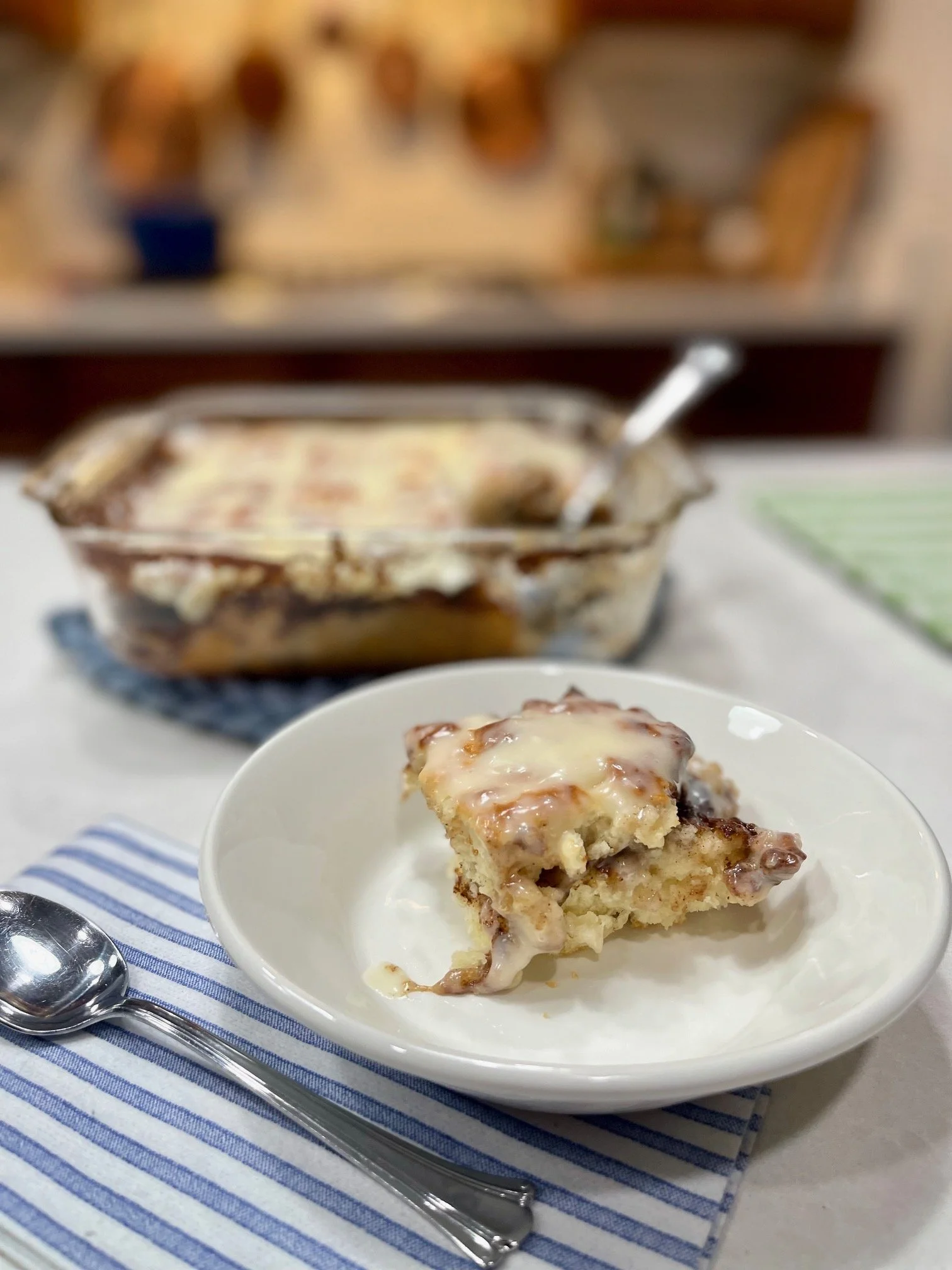 RECIPE:  BUTTER SWIM CINNAMON BISCUITS