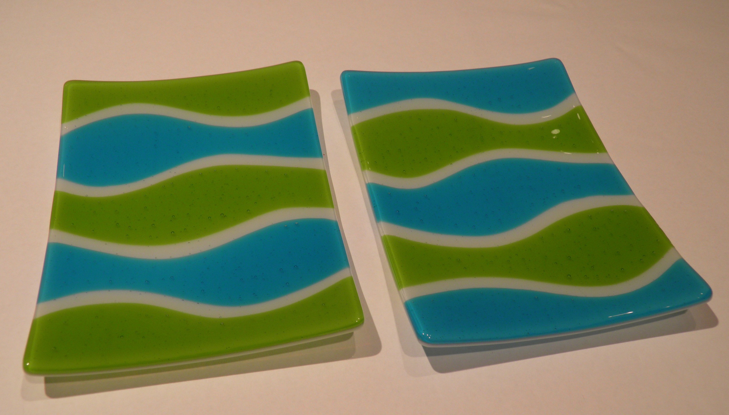 green & blue wave plates