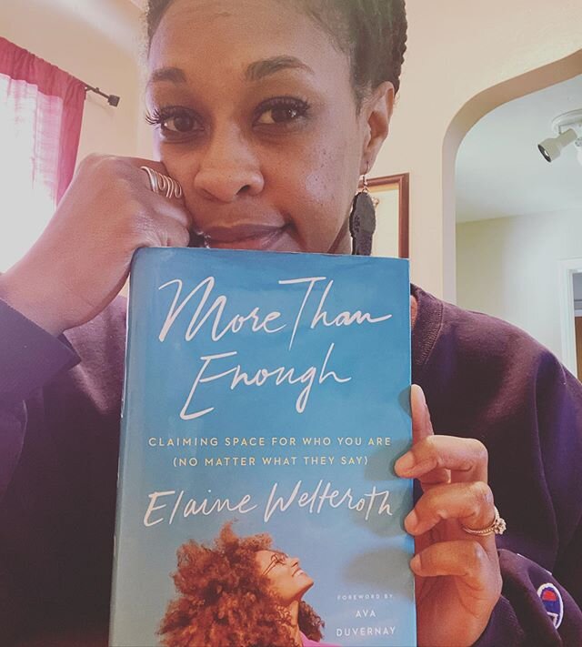 This woman. This book. I&rsquo;m inspired, motivated and convicted all at once. Thank you, @elainewelteroth. I needed this.