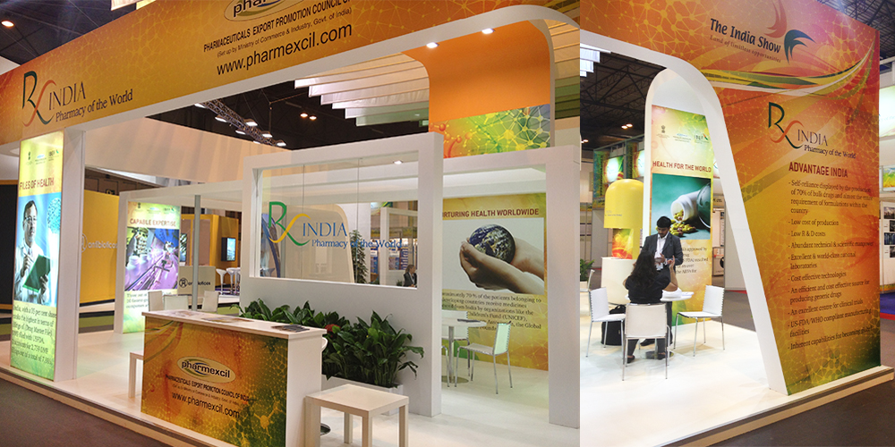 Brand India Pharma at CPhI Worldwide, Madrid, Spain, 2012