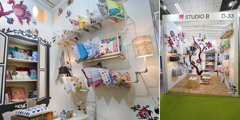 Studio B, Heimtextil India, New Delhi, 2014