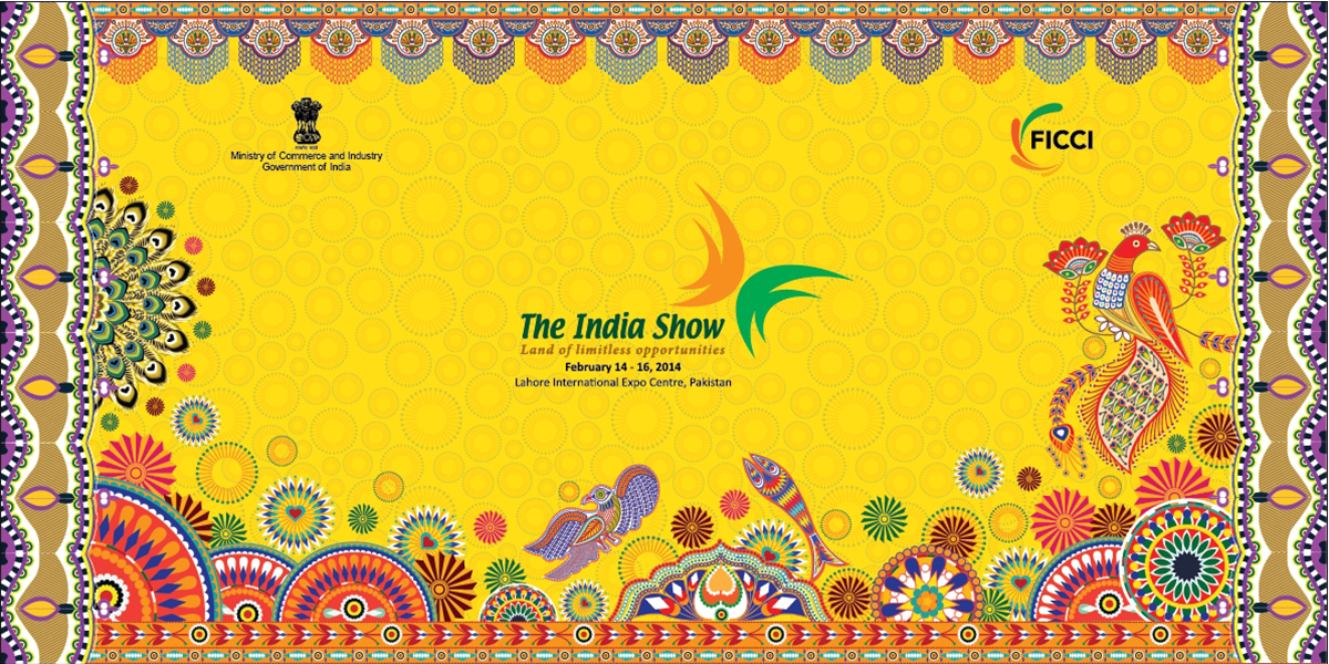 Graphic Banner, The India Show, Lahore, 2014