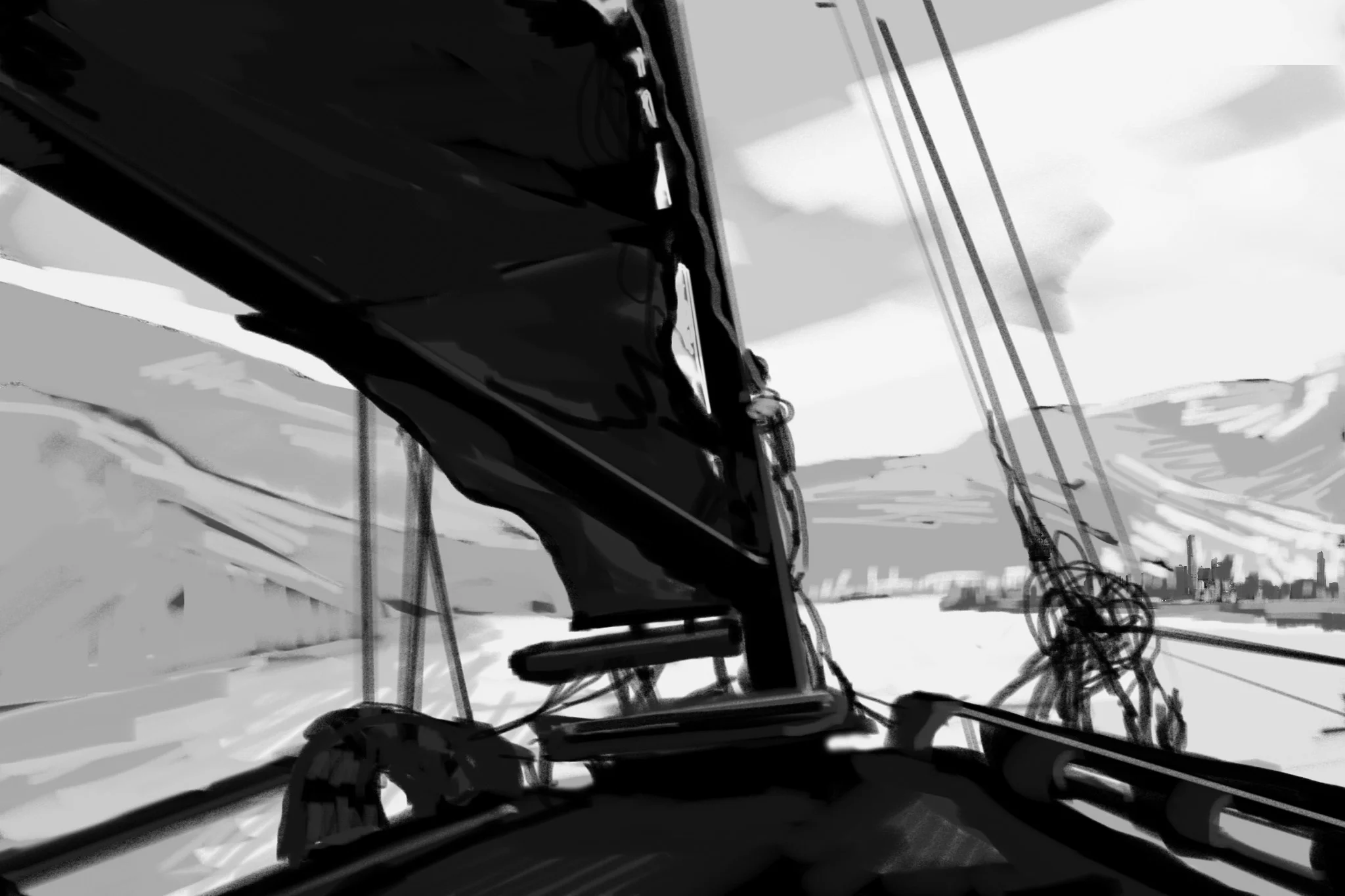 Tonal Studies for DMP Concepts.