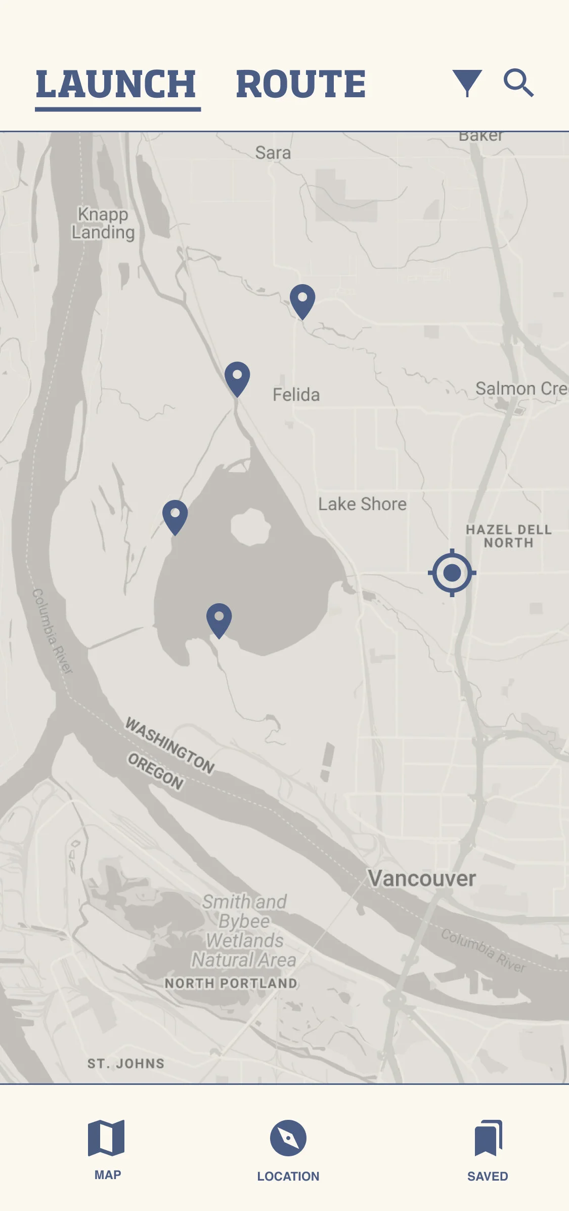 Map Home page