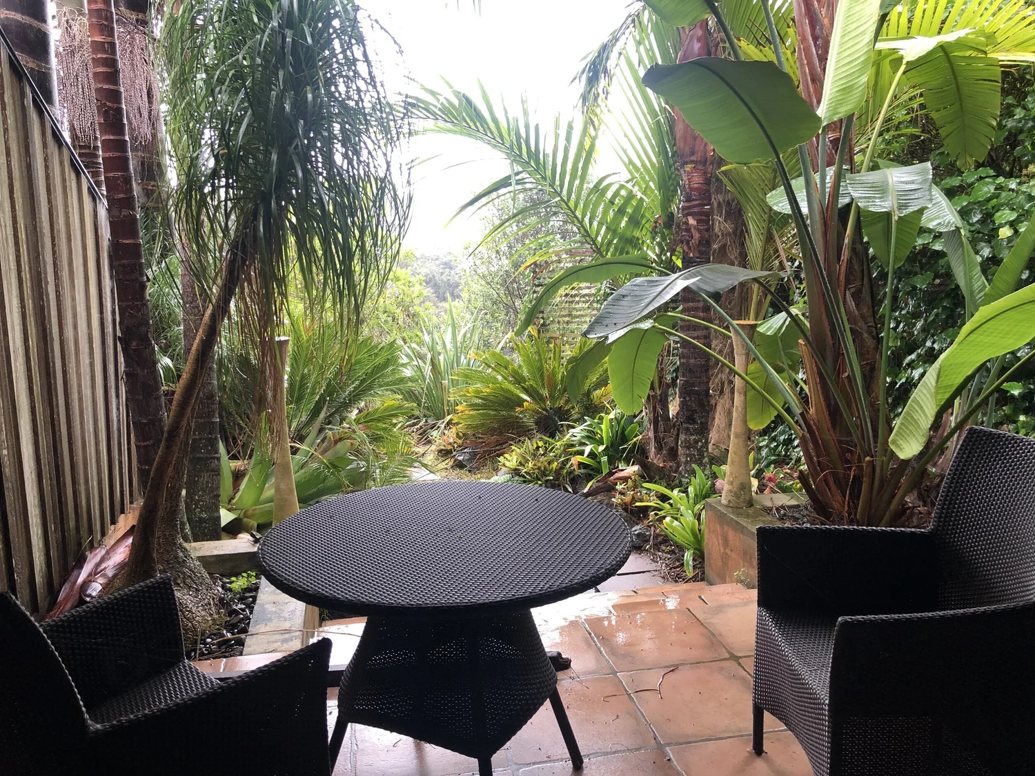 Private garden patio, Cosy Garden Hideaway One