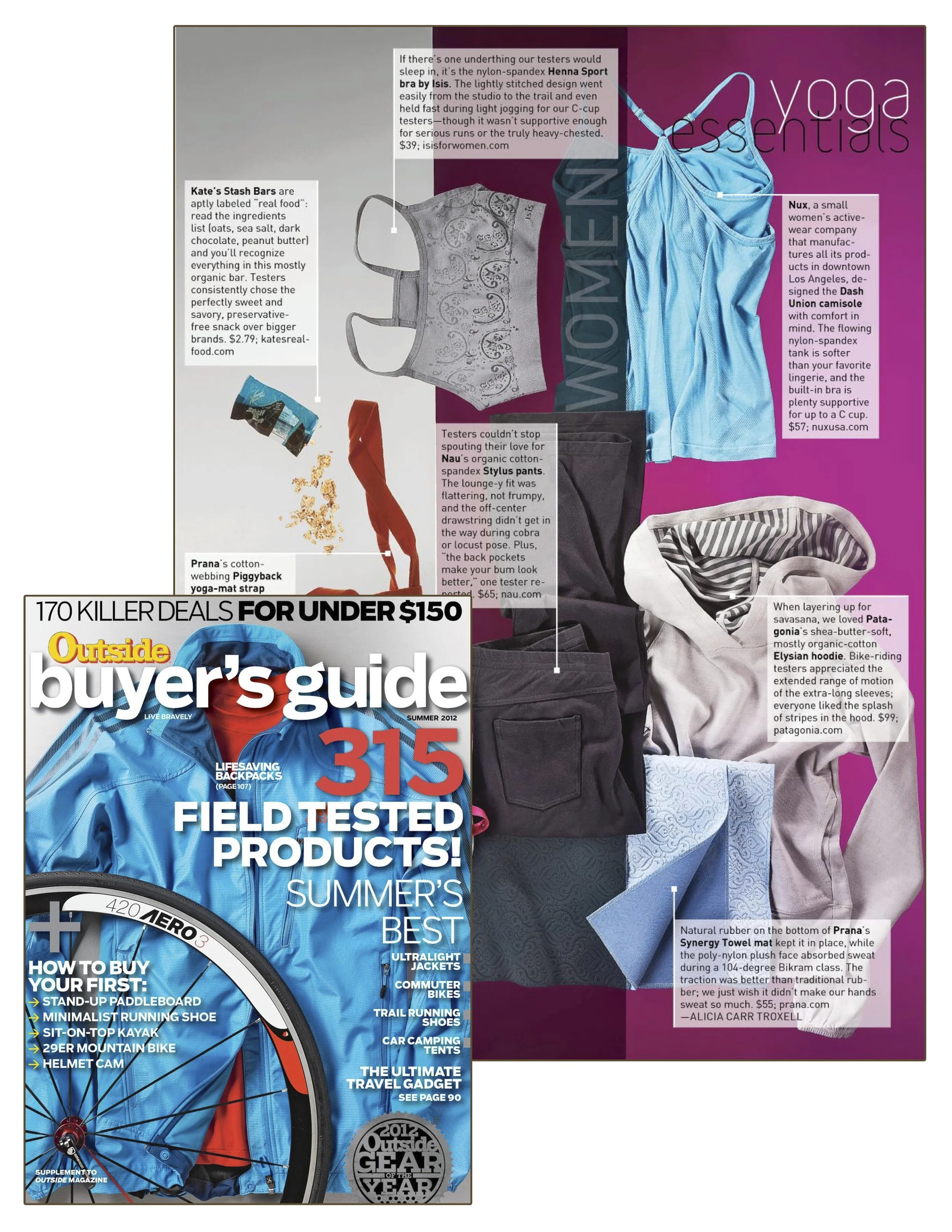 Summer 2012 - Outside Magazine Buyer's Guide - NUX.jpg