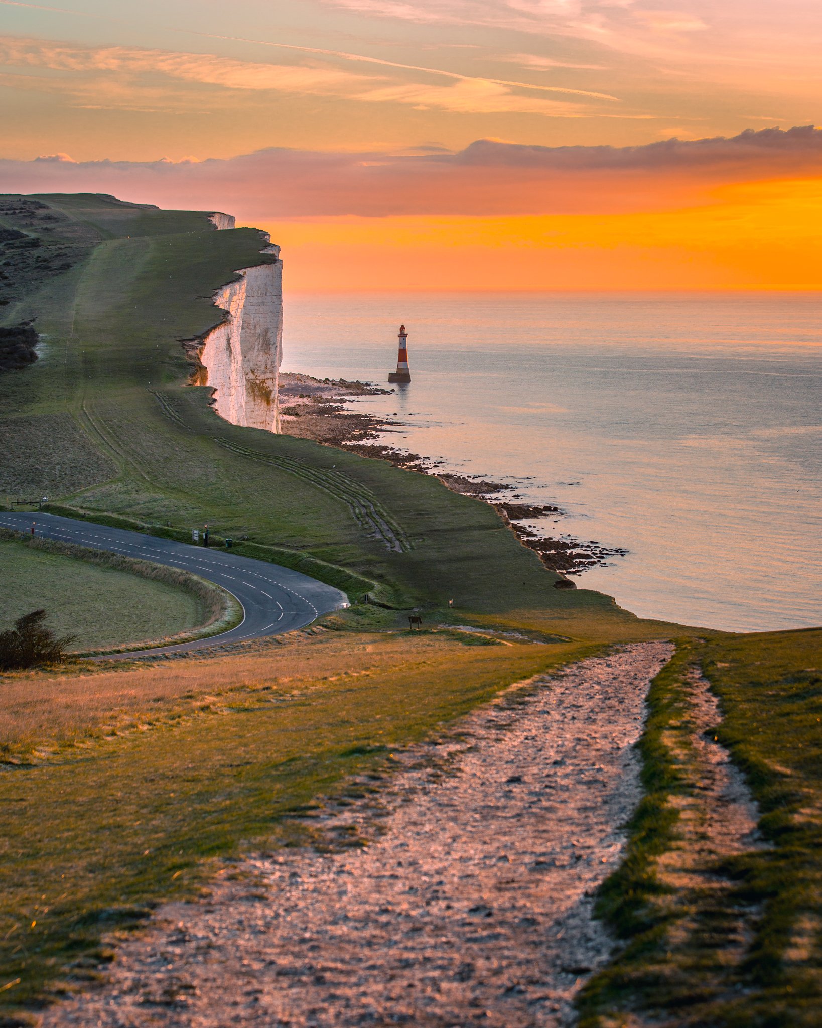 Sunrise at Beachy Head 