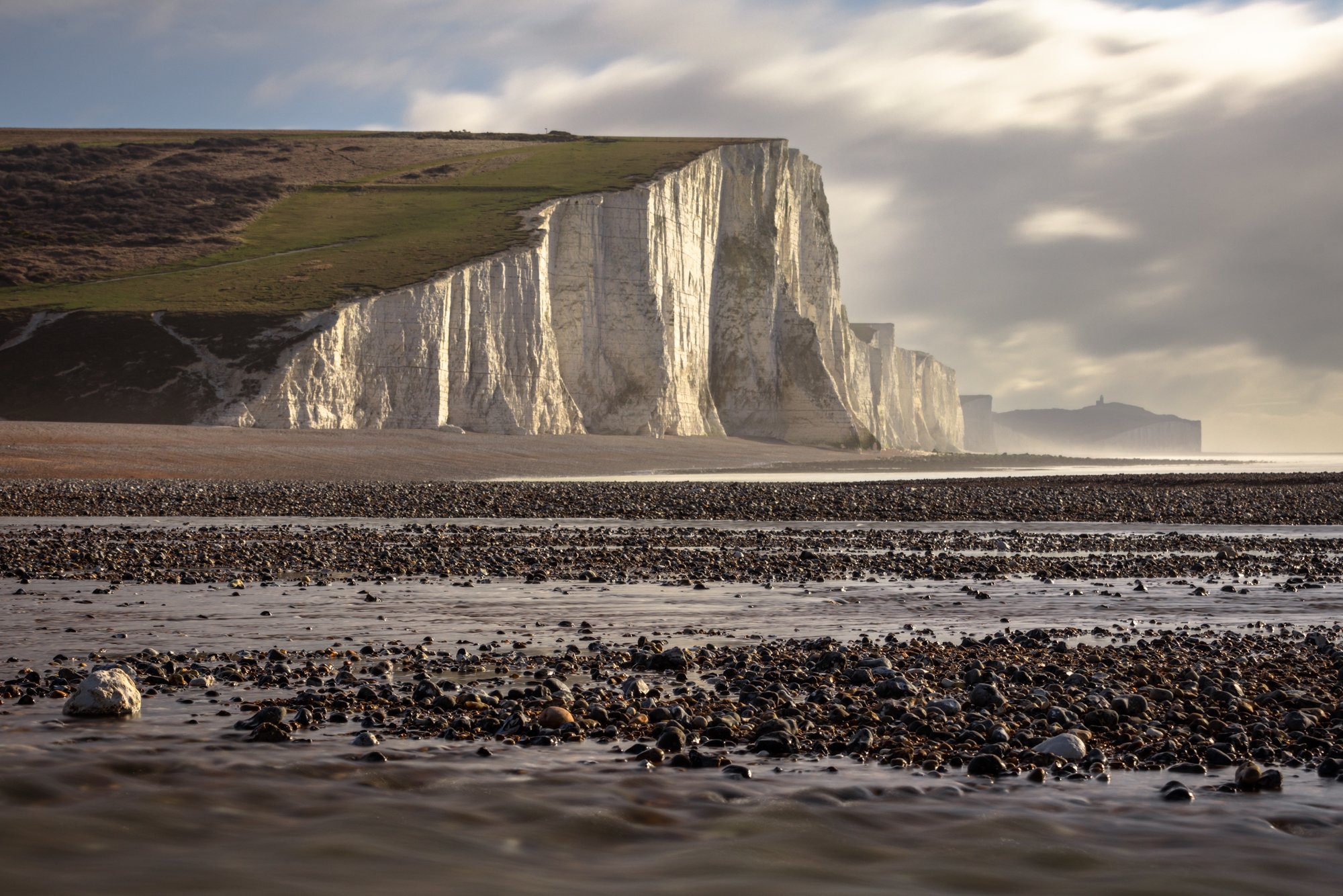 Cuckmere Haven at Low tide