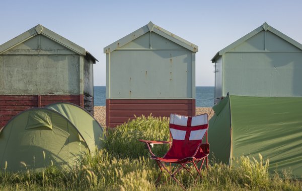 Brighton beach huts lifestyle photography