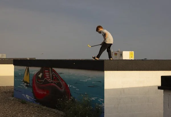 Brighton seafront skateboard street photography